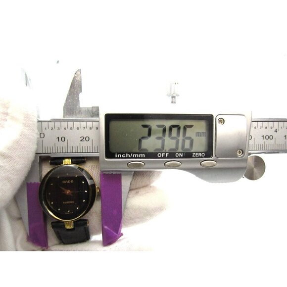 Women Rado Florence Sapphire Quartz WR Analog 23mm Round Watch (G495) 322.3762.2 - Picture 2 of 9